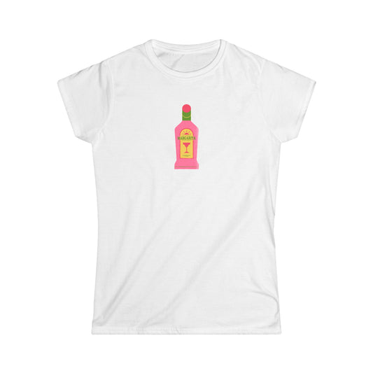 Pink Margarita Bottle Shirt